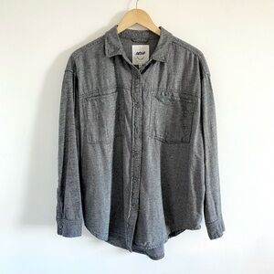 Aerie Oversized Button-Down Twill Shirt